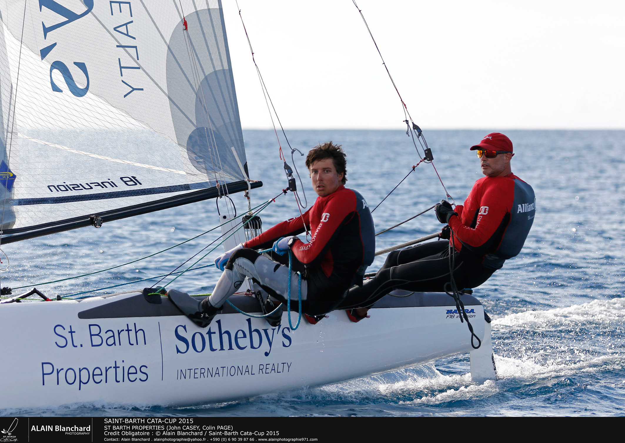 Winners John Casey and Colin Page